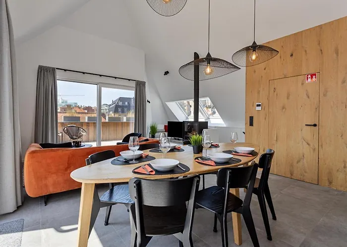 Strandparel Luxueus Duplex Appartement Met 2 Terrassen En Parking